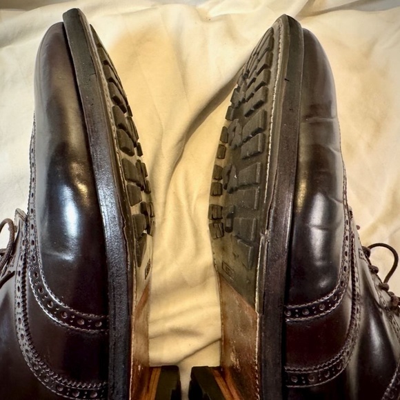RARE-Alden Wing Tip Bal Oxford - Color 8 - Commando Soles - Size 13 - Picture 12 of 16